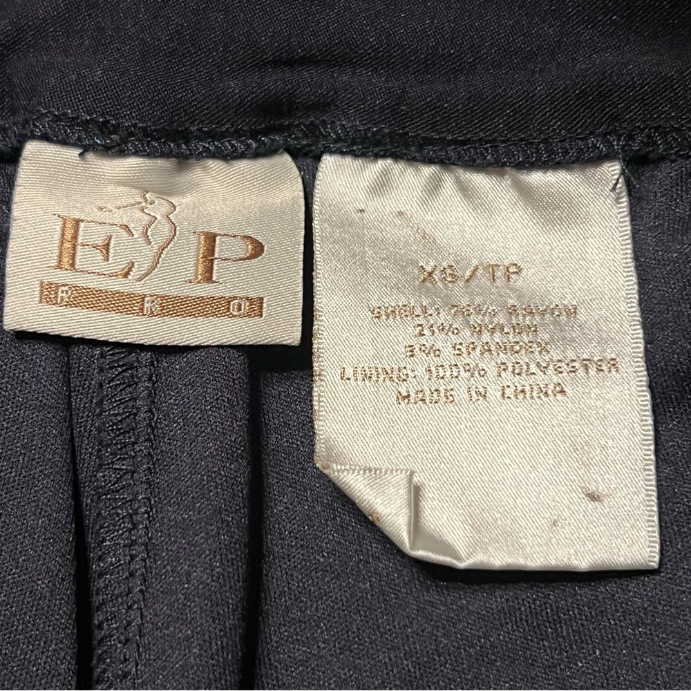 EP Pro Basic Pull On Stretch Skort-Navy - Picture 6 of 8